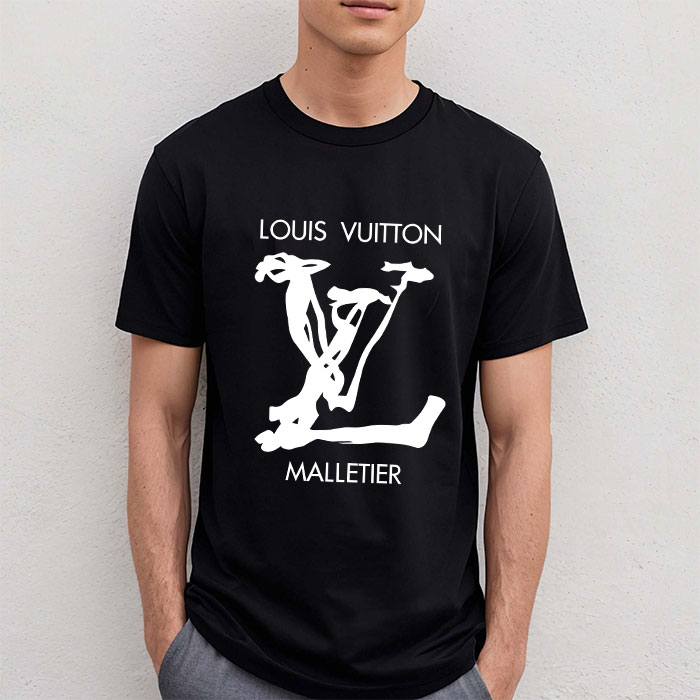 Louis-Vuitton-Logo-Luxury-Malletier-LV-Unisex-T-Shirt-CB454-2