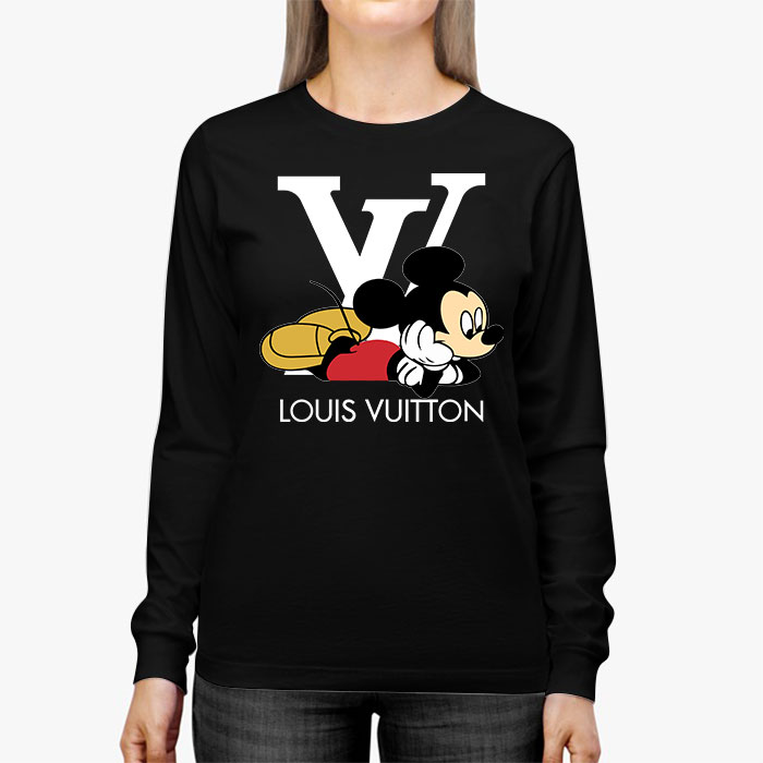 Louis-Vuitton-Logo-Luxury-Mickey-Mouse-Unisex-Kid-Long-Sleeve-Tee-TBL164-2