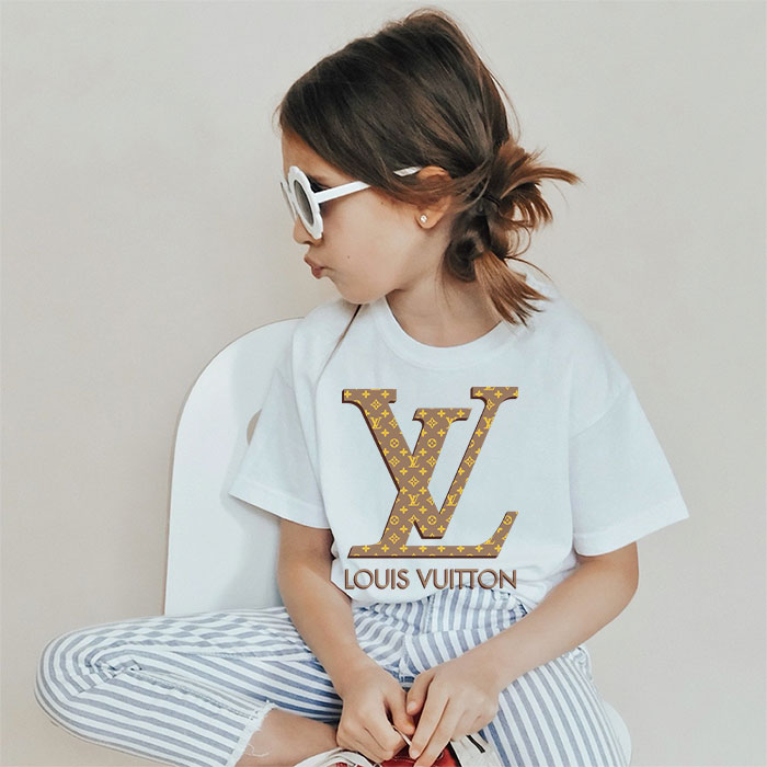 Louis-Vuitton-Logo-Luxury-Monogram-Canvas-Pattern-LV-Unisex-T-Shirt-CB455-3