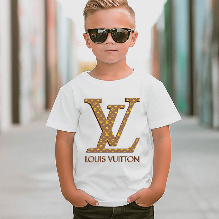 Louis-Vuitton-Logo-Luxury-Monogram-Canvas-Pattern-LV-Unisex-T-Shirt-CB455-4