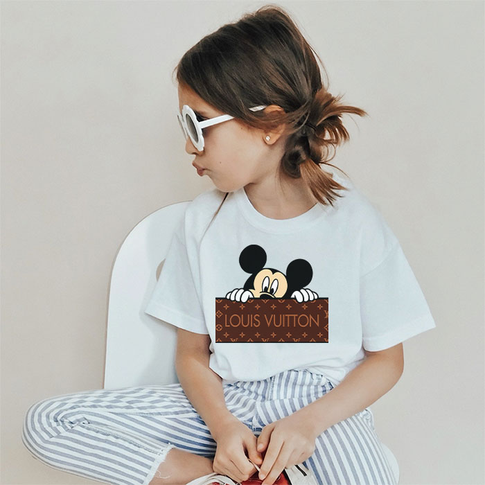 Louis-Vuitton-Logo-Luxury-Monogram-Canvas-Pattern-Mickey-Mouse-LV-Unisex-T-Shirt-CB420-3