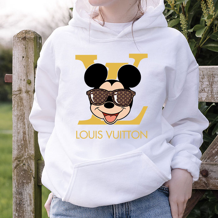 Louis-Vuitton-Logo-Luxury-Monogram-Canvas-Pattern-Mickey-Mouse-Unisex-Pullover-Hoodie-TB146-1
