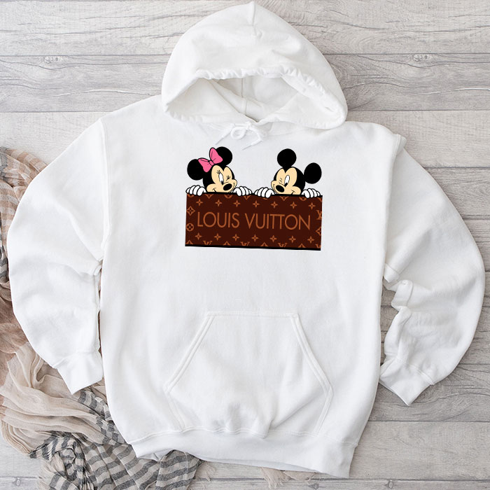 Louis-Vuitton-Logo-Luxury-Monogram-Canvas-Pattern-Minnie-Mouse-Mickey-Mouse-Unisex-Pullover-Hoodie-TB175 Louis Vuitton Logo Luxury Monogram Canvas Pattern Minnie Mouse Mickey Mouse Unisex Pullover Hoodie TB175