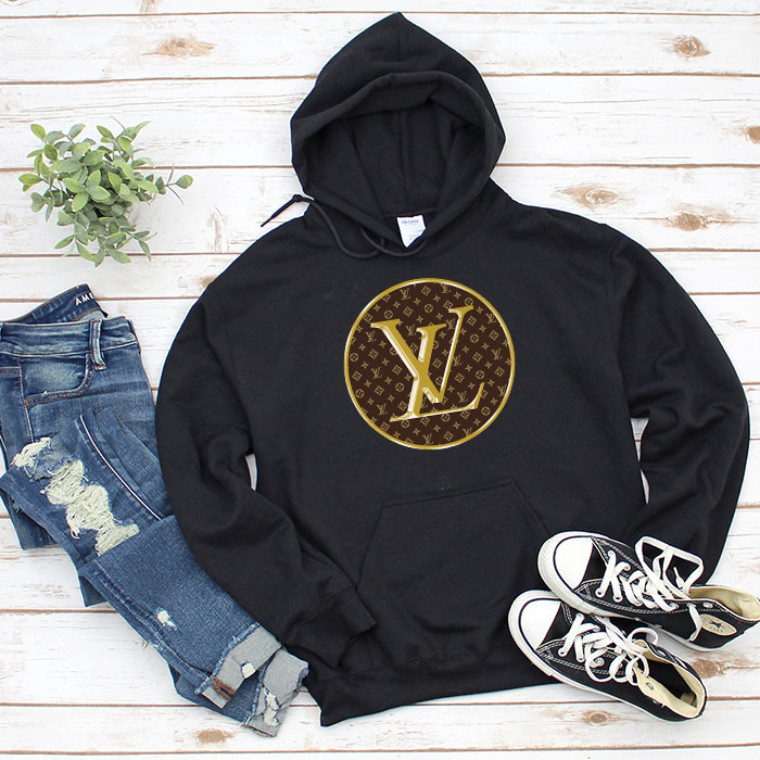 Louis-Vuitton-Logo-Luxury-Monogram-Canvas-Pattern-Unisex-Pullover-Hoodie-NTB2304 Louis Vuitton Logo Luxury Monogram Canvas Pattern Unisex Pullover Hoodie NTB2304