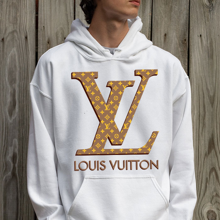 Louis-Vuitton-Logo-Luxury-Monogram-Canvas-Pattern-Unisex-Pullover-Hoodie-TB208-2
