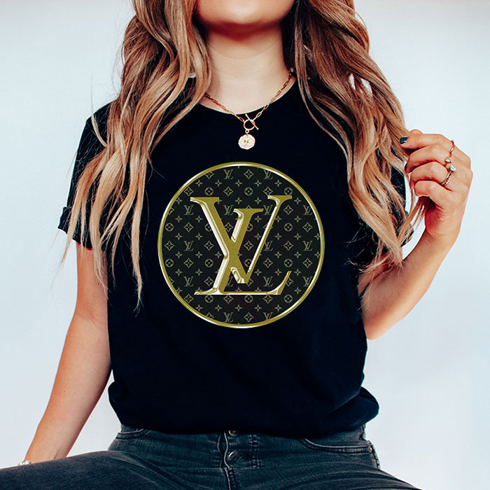 Louis-Vuitton-Logo-Luxury-Monogram-Canvas-Pattern-Unisex-T-Shirt-NTB2708-1