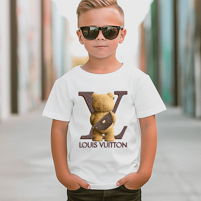 Louis-Vuitton-Logo-Luxury-Teddy-Bear-Unisex-T-Shirt-NTB2687-4