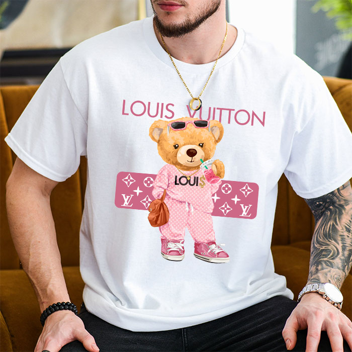 Louis-Vuitton-Logo-Luxury-Teddy-Bear-Unisex-T-Shirt-NTB2730-2