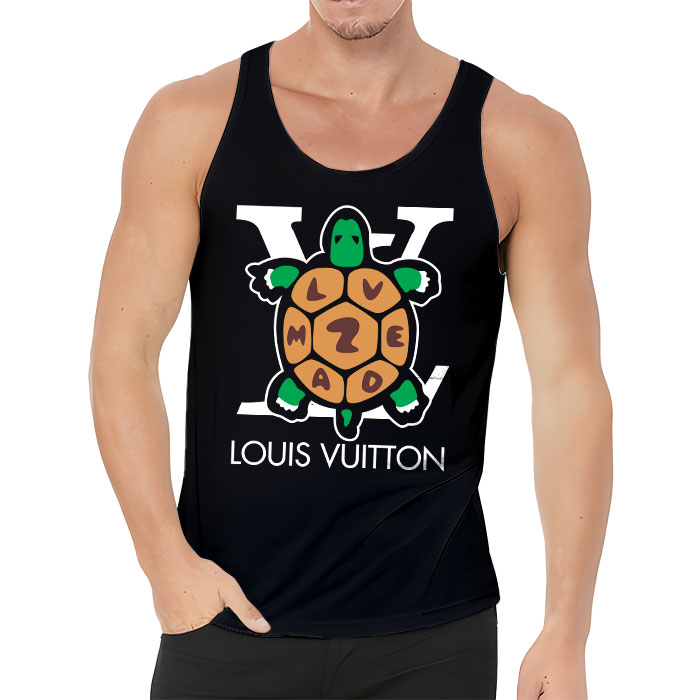 Louis-Vuitton-Logo-Luxury-Turtle-Humanmade-Unisex-Tank-Top-TB103-1
