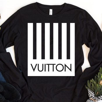 Louis Vuitton Logo Luxury With Barcode Logo Unisex & Kid Long Sleeve Tee TBL200