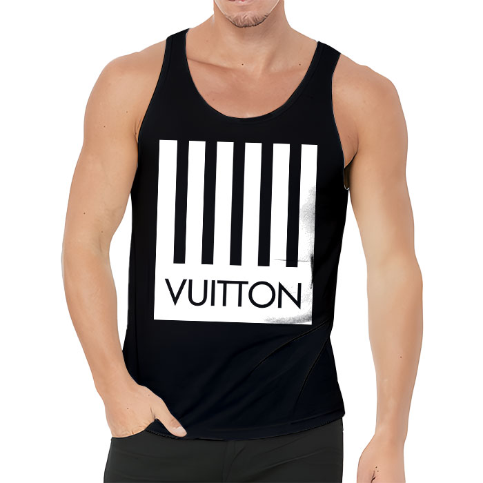 Louis-Vuitton-Logo-Luxury-With-Barcode-Logo-Unisex-Tank-Top-TB143-1