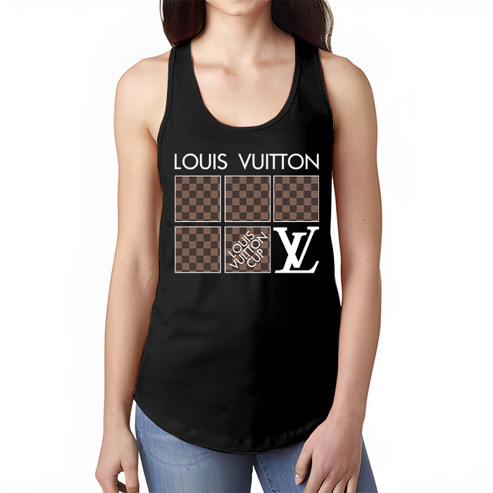 Louis-Vuitton-Logo-Luxury-With-Damier-Pattern-Unisex-Tank-Top-TB140-3