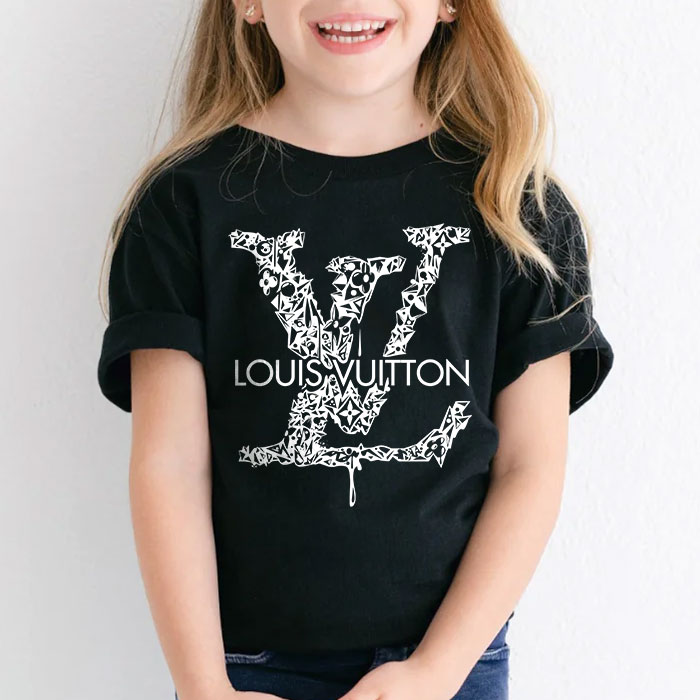 Louis-Vuitton-Luxury-Logo-LV-Unisex-T-Shirt-CB427-3