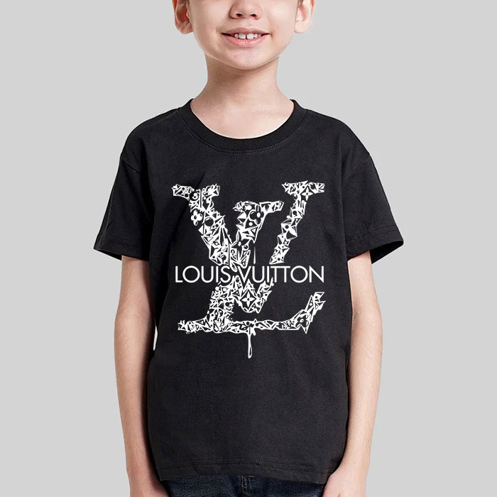 Louis-Vuitton-Luxury-Logo-LV-Unisex-T-Shirt-CB427-4