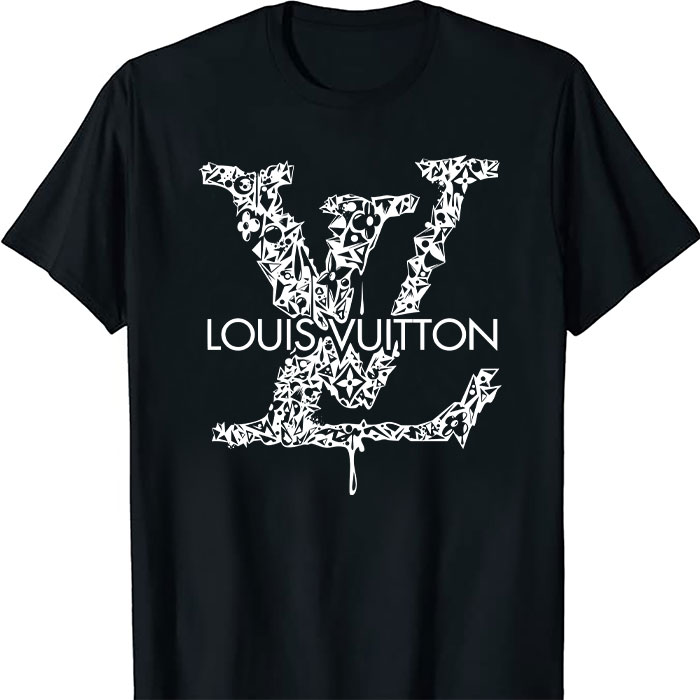 Louis-Vuitton-Luxury-Logo-LV-Unisex-T-Shirt-CB427 Louis Vuitton Luxury Logo LV Unisex T-Shirt CB427