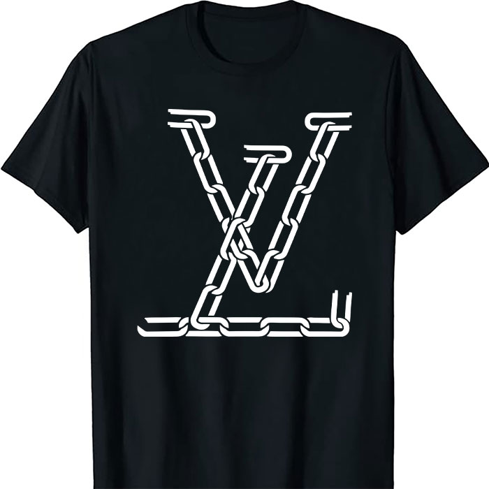 Louis-Vuitton-Luxury-Logo-LV-Unisex-T-Shirt-CB429 Louis Vuitton Luxury Logo LV Unisex T-Shirt CB429