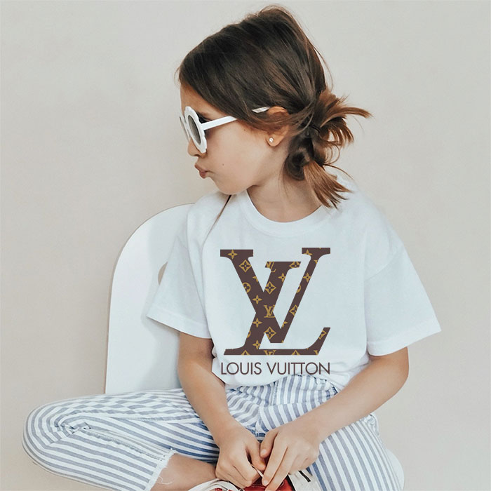 Louis-Vuitton-Luxury-Logo-Monogram-Canvas-Pattern-LV-Unisex-T-Shirt-CB433-3
