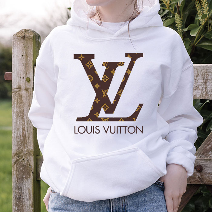 Louis-Vuitton-Luxury-Logo-Monogram-Canvas-Pattern-Unisex-Pullover-Hoodie-TB186-1
