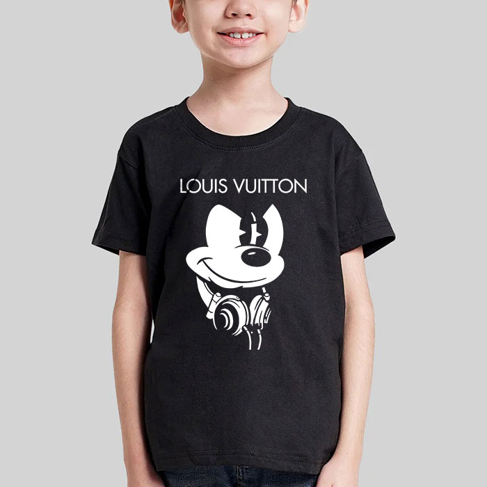 Louis-Vuitton-Mickey-Mouse-LV-Unisex-T-Shirt-CB392-4