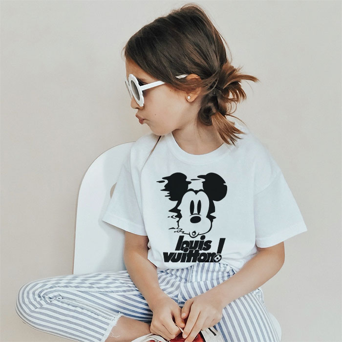 Louis-Vuitton-Mickey-Mouse-LV-Unisex-T-Shirt-CB401-3