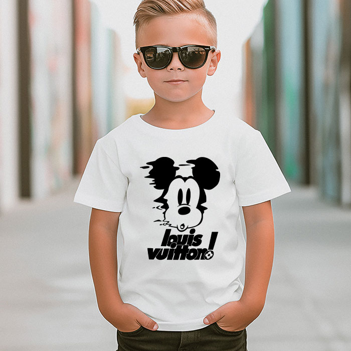 Louis-Vuitton-Mickey-Mouse-LV-Unisex-T-Shirt-CB401-4