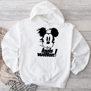Louis Vuitton Mickey Mouse Unisex Pullover Hoodie TB154