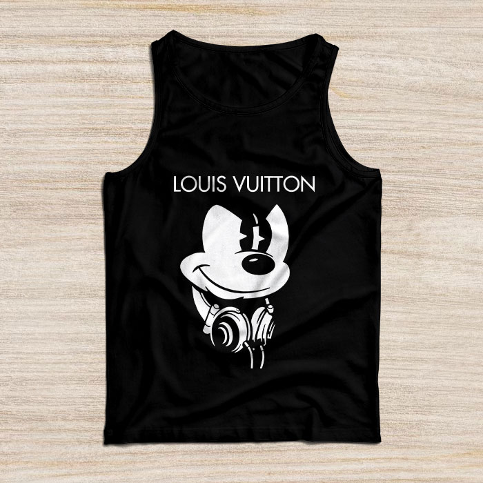 Louis-Vuitton-Mickey-Mouse-Unisex-Tank-Top-TB082 Louis Vuitton Mickey Mouse Unisex Tank Top TB082