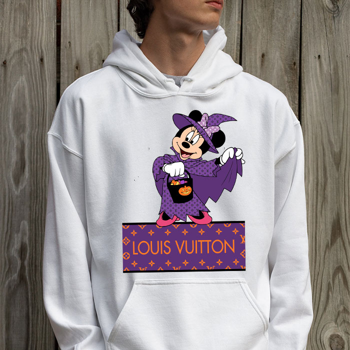 Louis-Vuitton-Monogram-Canvas-Pattern-Halloween-Minnie-Mouse-Unisex-Pullover-Hoodie-TB122-2