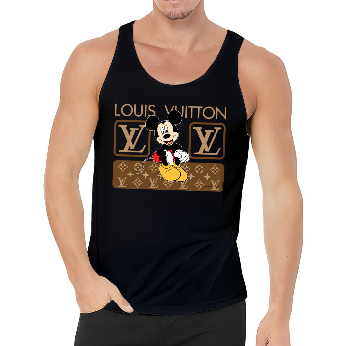 Louis-Vuitton-Monogram-Canvas-Pattern-Mickey-Mouse-Unisex-Tank-Top-TB099-1
