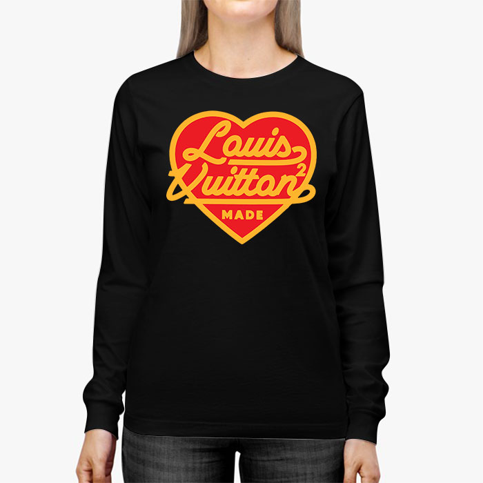 Louis-Vuitton-Nigo-Intarsia-Jacquard-Heart-Crewneck-Unisex-Kid-Long-Sleeve-Tee-TBL186-3