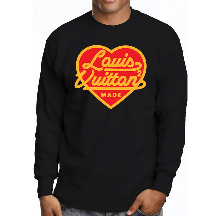 Louis-Vuitton-Nigo-Intarsia-Jacquard-Heart-Crewneck-Unisex-Kid-Long-Sleeve-Tee-TBL186-4