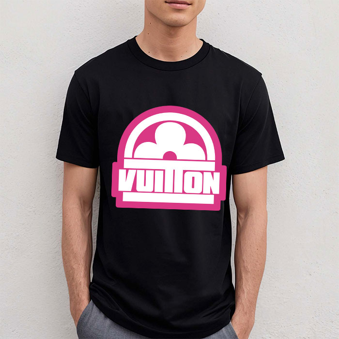 Louis-Vuitton-Pink-Logo-Luxury-LV-Unisex-T-Shirt-CB442-2