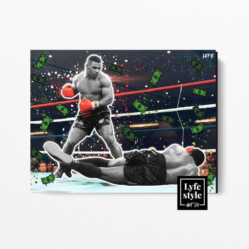 Mike-Tyson-Art-Canvas-Boxing-Sport-Canvas-Sport-Quote-Knockout-Tyson-Quote-1