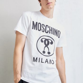 Moschino Milano Logo Tee Unisex T-Shirt FTS054