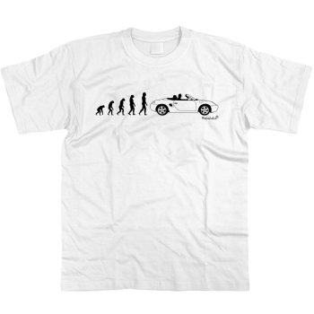Motorholics Mens Evolution Of Man To Porsche 986 Boxster Tee Unisex T-Shirt S - 5Xl FTS400