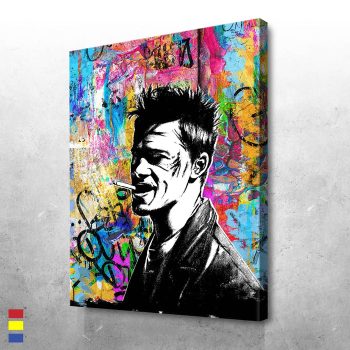 Mr. Explosive Passionate Pop Culture Influence in Art Canvas Poster Print Wall Art Decor