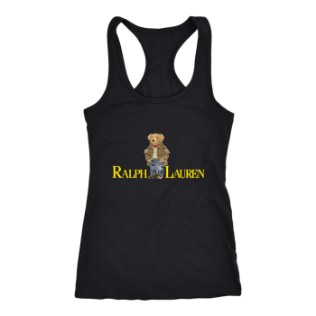 Ralph Lauren Bear Women Racerback Tank Top
