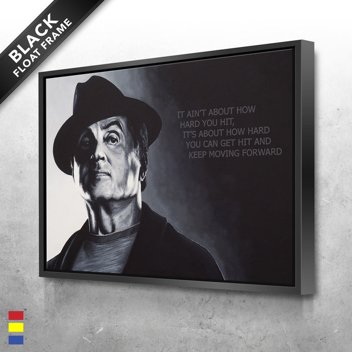 Rocky-Knowledge-and-the-Art-of-Rising-Strong-Canvas-Poster-Print-Wall-Art-Decor-1
