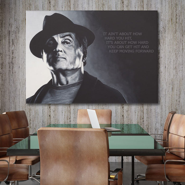 Rocky-Knowledge-and-the-Art-of-Rising-Strong-Canvas-Poster-Print-Wall-Art-Decor-2