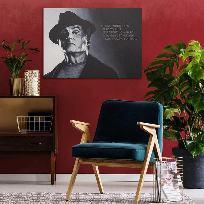 Rocky-Knowledge-and-the-Art-of-Rising-Strong-Canvas-Poster-Print-Wall-Art-Decor-3