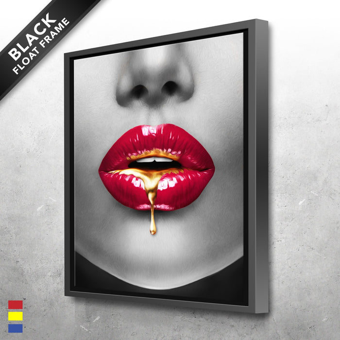 Ruby-Gold-and-The-Artist-Behind-24-Karat-Kisses-Canvas-Poster-Print-Wall-Art-Decor-1