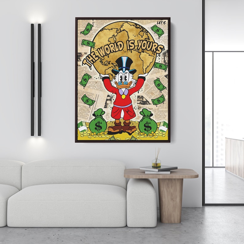 Scrooge-Mcduck-X-Scarface-Canvas-Scrooge-Montana-Pop-Art-Alec-Monopoly-Inspired-Street-Motivation-Al-Pacino-The-World-Is-Yours Scrooge Mcduck X Scarface Canvas Scrooge Montana Pop Art Alec Monopoly Inspired Street Motivation Al Pacino The World Is Yours