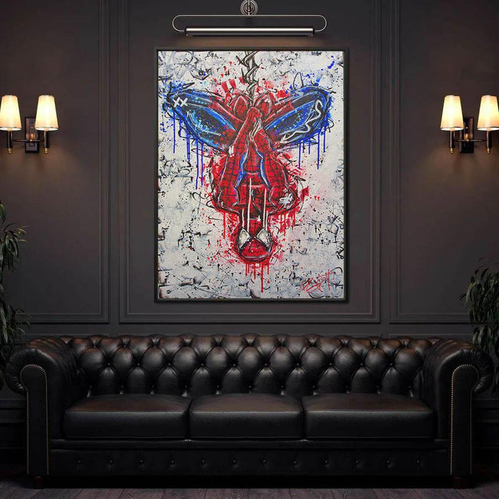 Spideys-Artistic-Marvel-Unique-and-Versatile-Style-Canvas-Poster-Print-Wall-Art-Decor-2