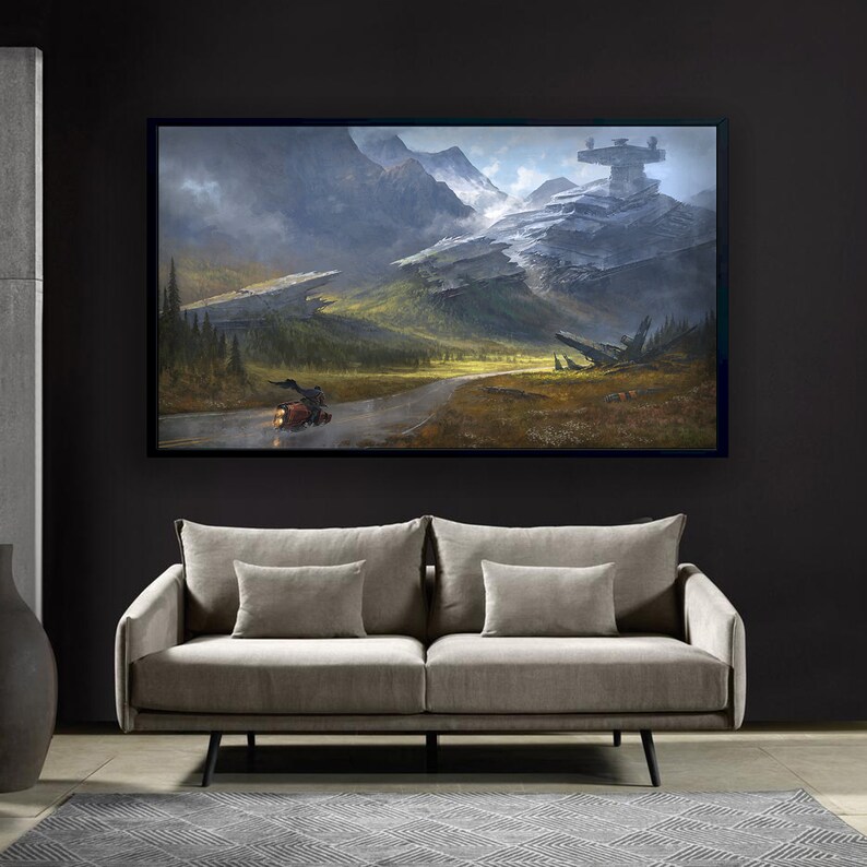 Star-Wars-Fan-Art-Poster-Star-Wars-Fan-Art-Art-Canvas-Star-Wars-Wall-Decor-Star-Wars-Print-1