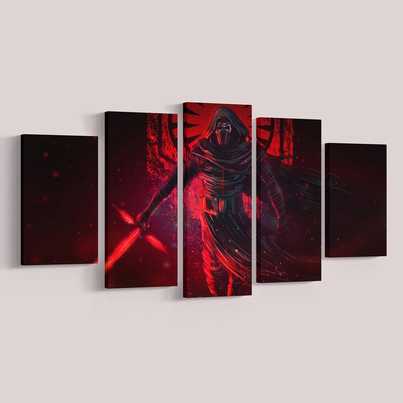 Star-Wars-Kylo-Ren-Canvas-Star-Wars-Wall-Decor-Star-Wars-Kylo-Ren-Gift-Star-Wars-2