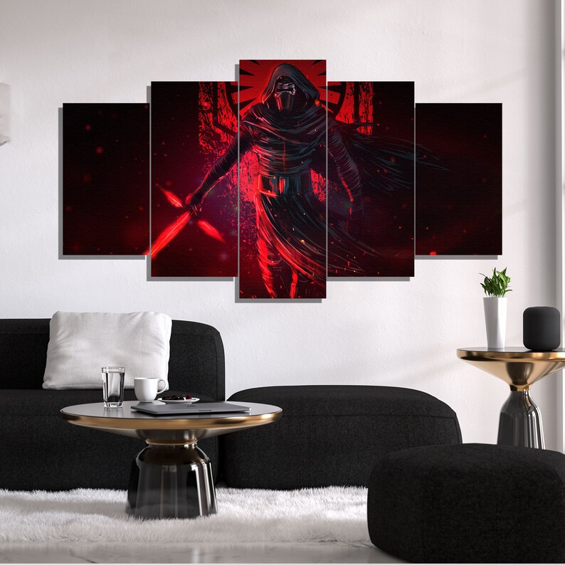 Star-Wars-Kylo-Ren-Canvas-Star-Wars-Wall-Decor-Star-Wars-Kylo-Ren-Gift-Star-Wars-3