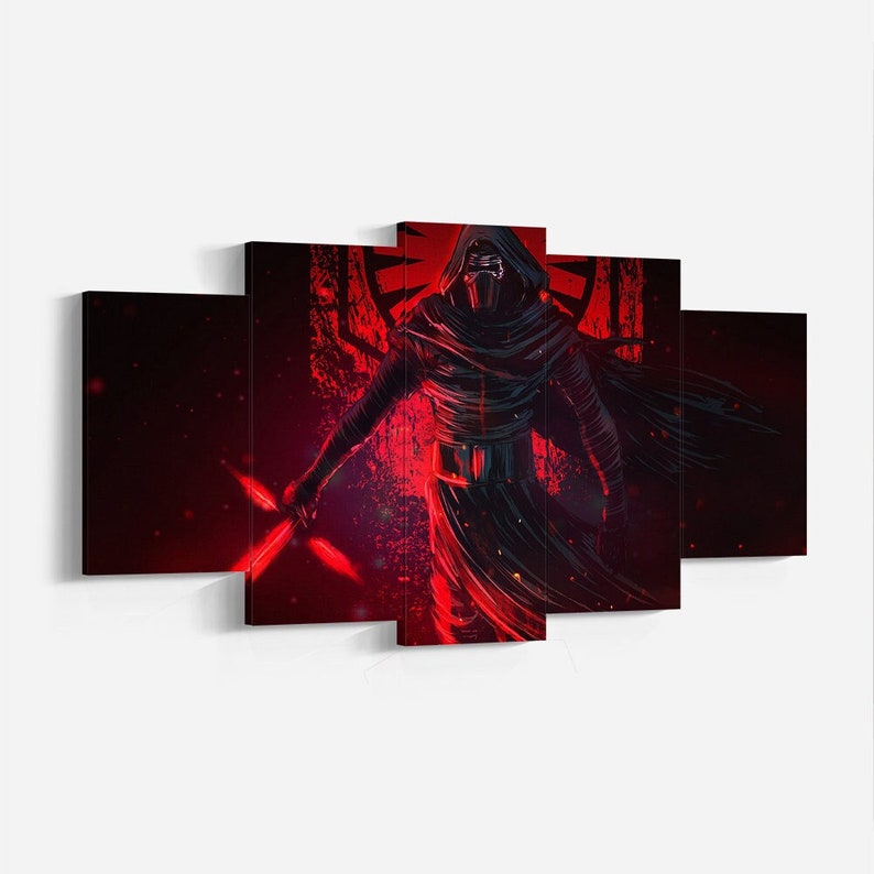Star-Wars-Kylo-Ren-Canvas-Star-Wars-Wall-Decor-Star-Wars-Kylo-Ren-Gift-Star-Wars Star Wars Kylo Ren Canvas Star Wars Wall Decor Star Wars Kylo Ren Gift Star Wars