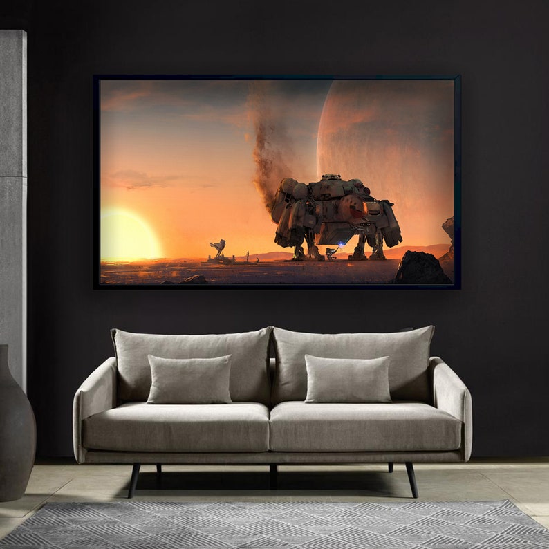 Star-Wars-Poster-Star-Wars-Space-Canvas-Strarfield-Epic-Space-Wall-Art-Best-Movie-Gift-2