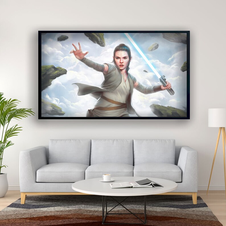 Star-Wars-Rey-Lighting-Canvas-Star-Wars-Dart-Vader-Poster-Wall-Art-Star-Wars-Artwork-Star-Wars-Gift Star Wars Rey Lighting Canvas Star Wars Dart Vader Poster Wall Art Star Wars Artwork Star Wars Gift