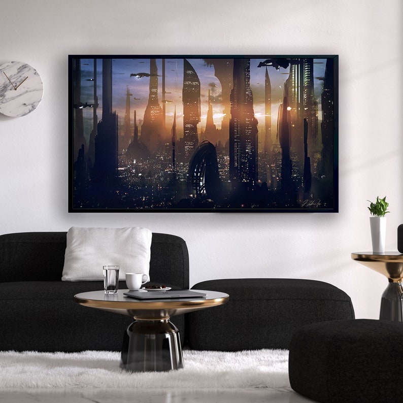 Star-Wars-Space-City-Canvas-Star-Wars-Space-City-Poster-Star-Wars-Wall-Decor-Star-Wars-Print Star Wars Space City Canvas Star Wars Space City Poster Star Wars Wall Decor Star Wars Print